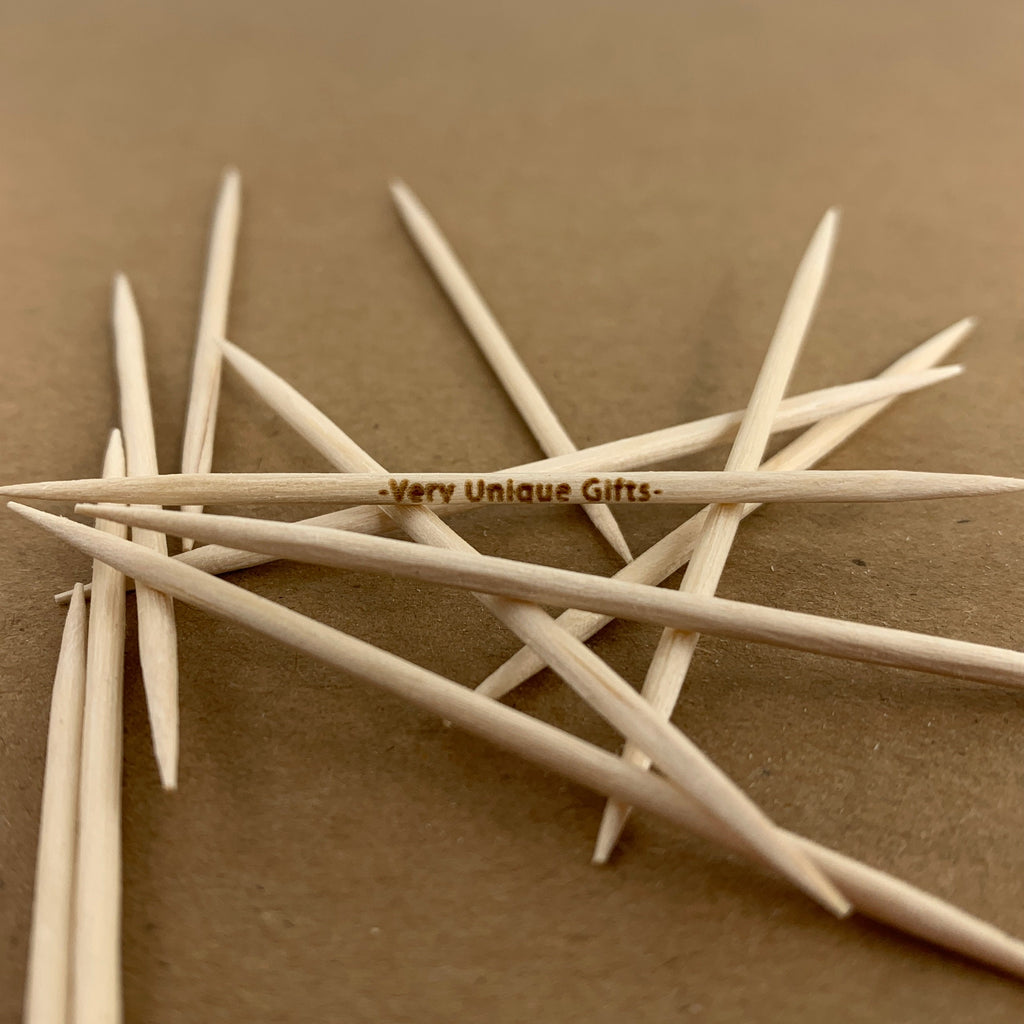 Round Toothpicks with Custom Party Personalized Toothpicks Party Toothpicks Wedding Toothpicks Cocktail Picks Appetizer Gifts Toothpicks
