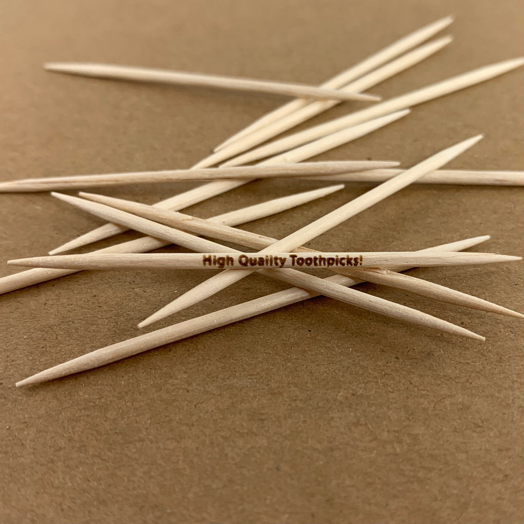Round Toothpicks with Custom Party Personalized Toothpicks Party Toothpicks Wedding Toothpicks Cocktail Picks Appetizer Gifts Toothpicks