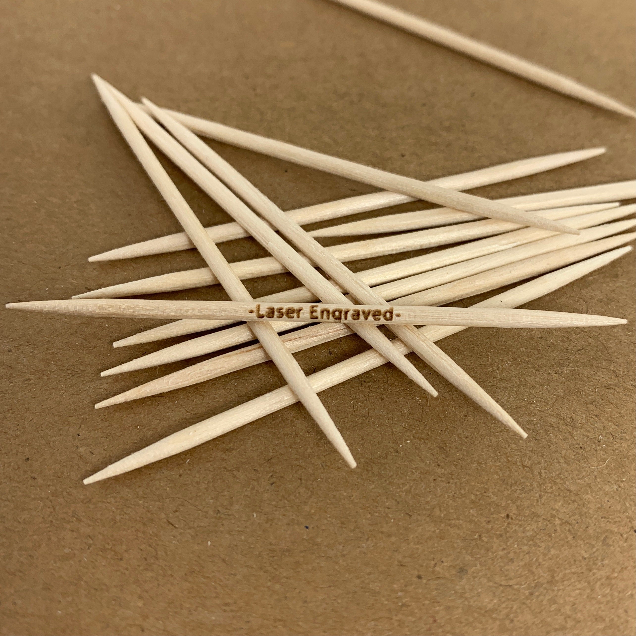 Round Toothpicks with Custom Party Personalized Toothpicks Party Toothpicks Wedding Toothpicks Cocktail Picks Appetizer Gifts Toothpicks