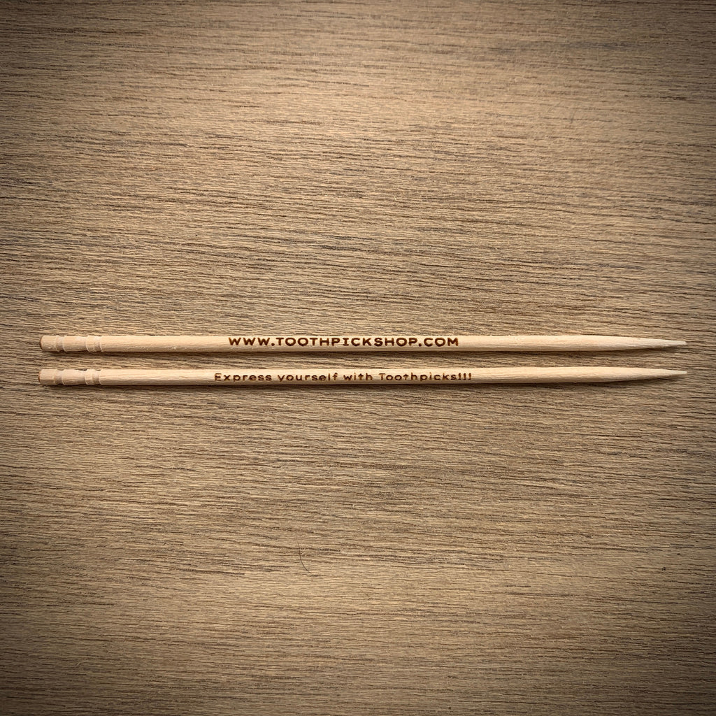 Toothpicks Extra Long Elegant Custom Engraved Personalized Toothpicks for Gifts, Wedding Toothpicks, Custom Favors, Party Toothpicks