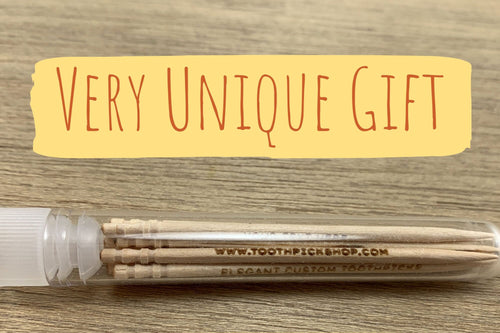 Elegant Toothpicks with Custom Engraving - Personalized Toothpicks Custom Toothpicks Party Funny Gifts Wedding Toothpicks Cocktail Picks